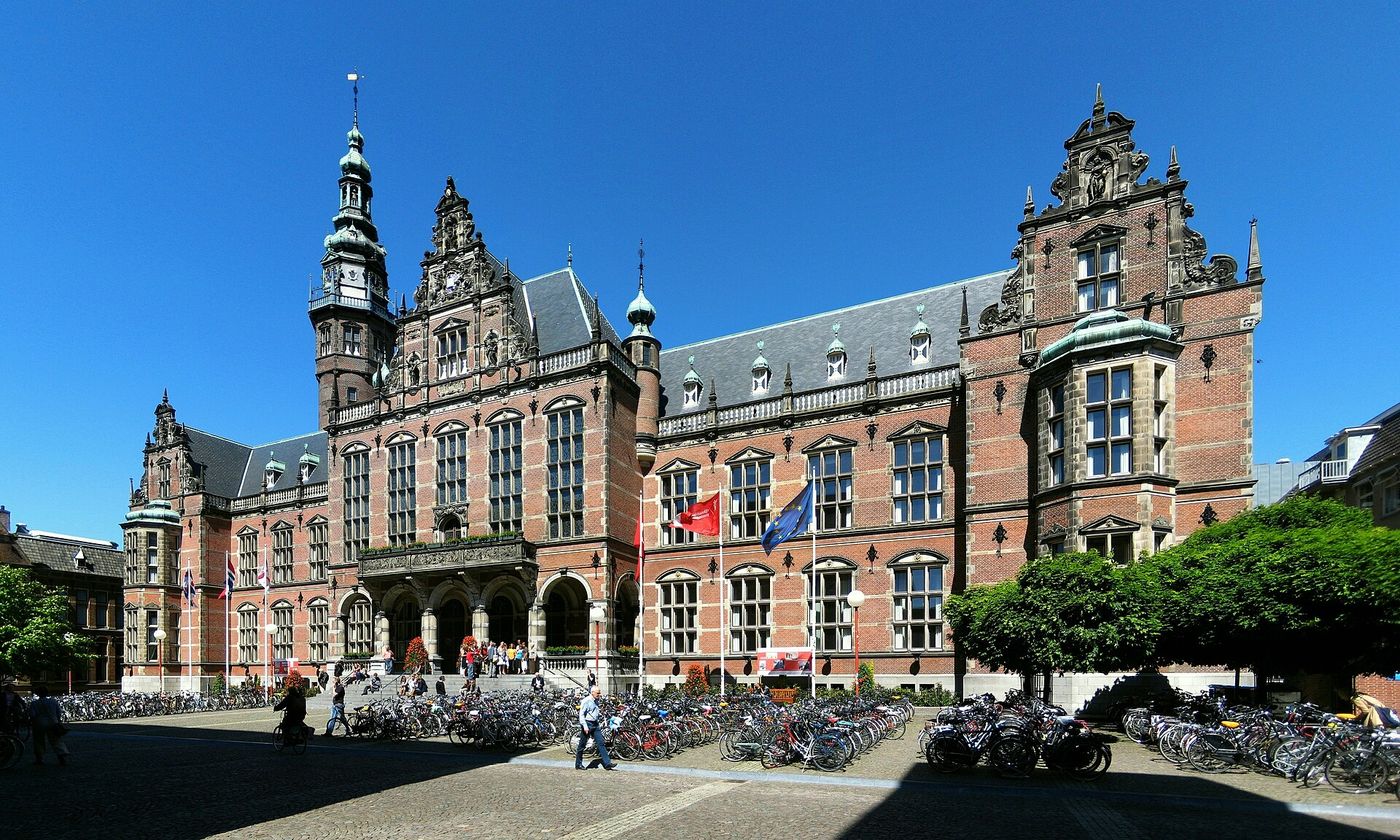 The Academy Building of the University of Groningen, where a third of students came from abroad before the new rules took effect.