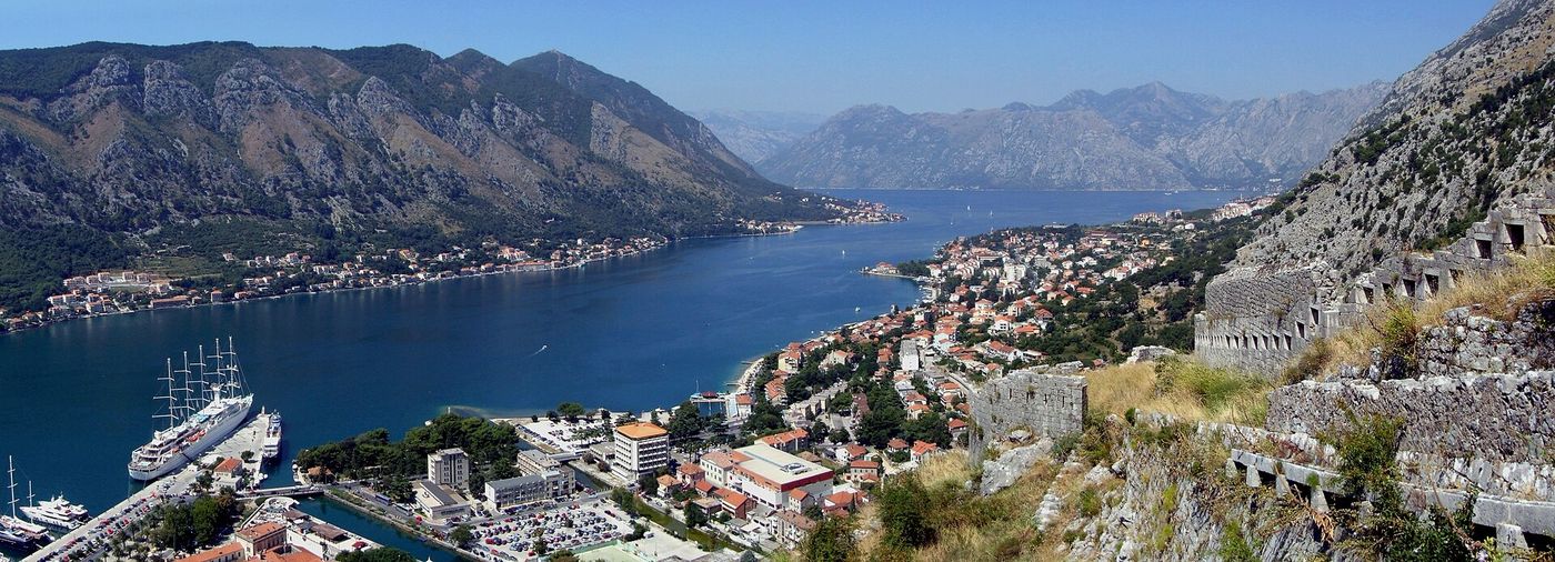 The Bay of Kotor on Montenegro’s Adriatic coast. The country opened accession talks with the E.U. in 2012.