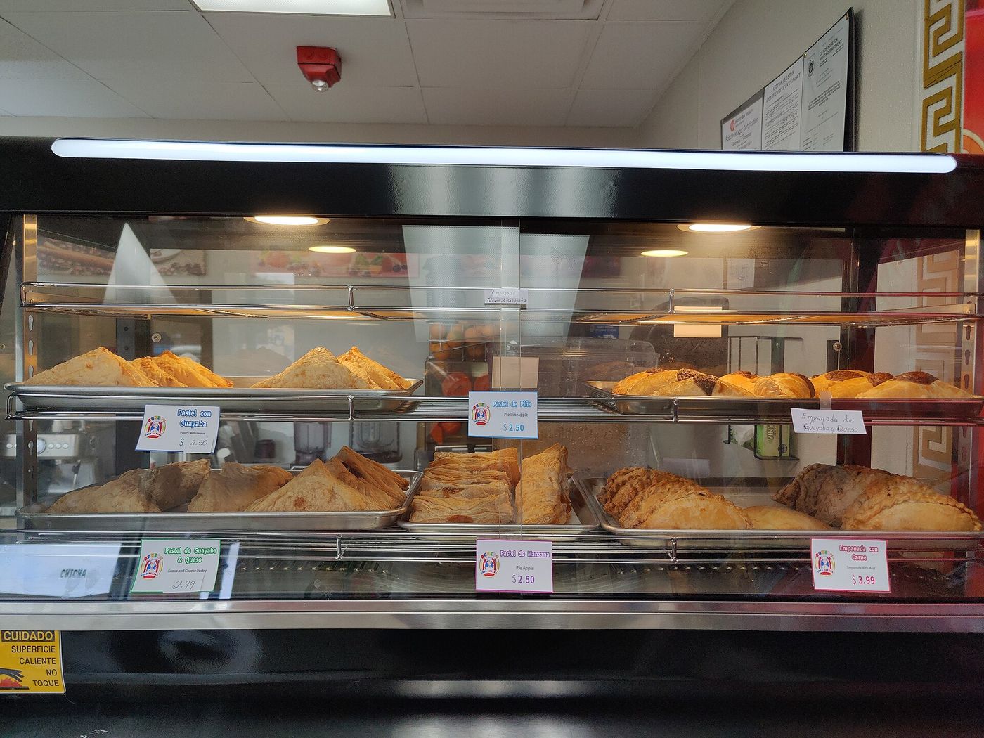 Loaves of bread on display at a privately run bakery in Havana, where small businesses have filled gaps left by failing state supply chains.