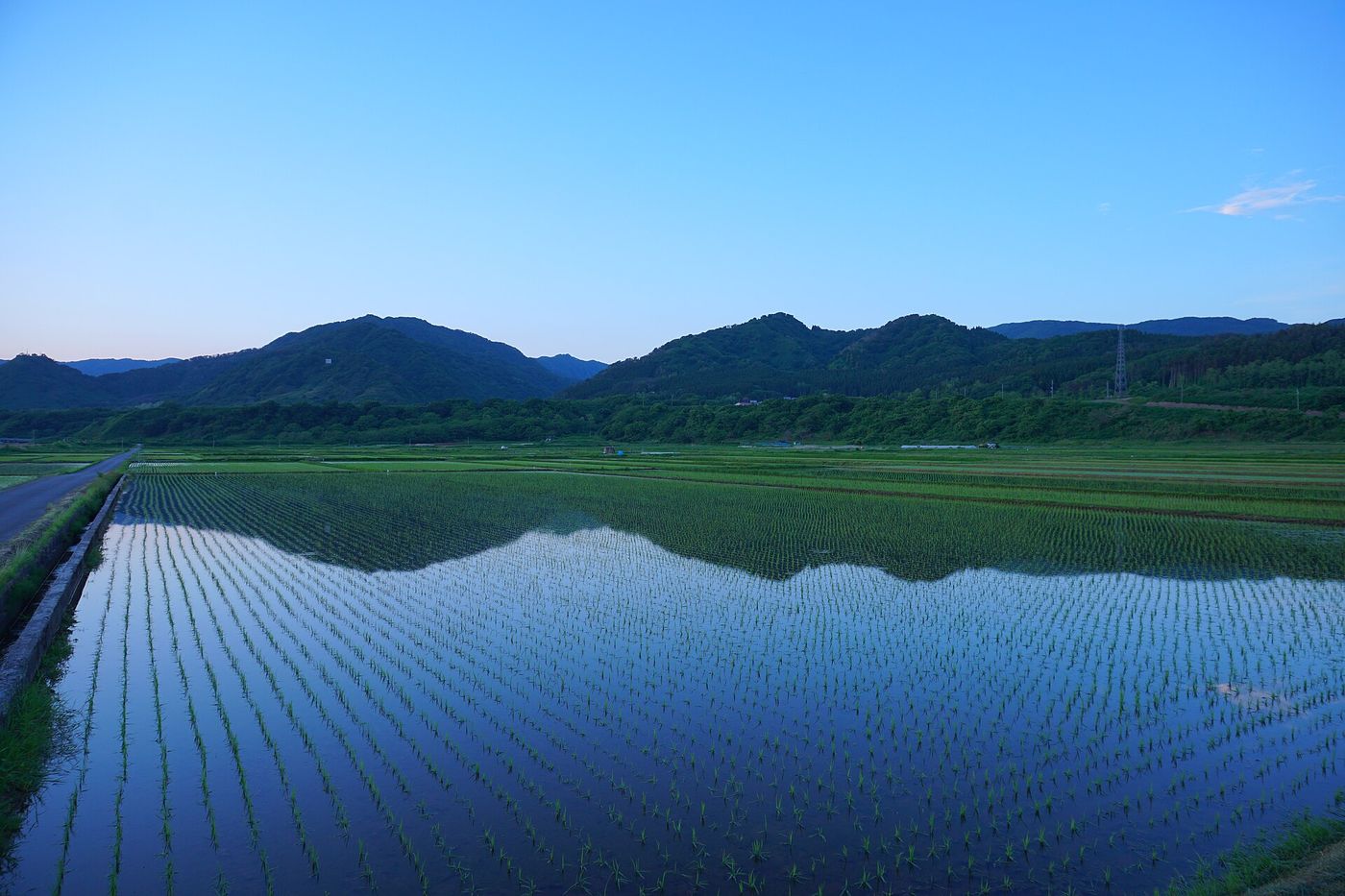 A rural village beneath forested hills in Akita Prefecture, Japan, where bear encounters have reached record levels this autumn.