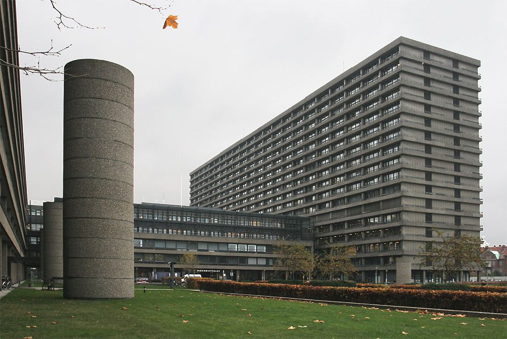 Rigshospitalet in Copenhagen, where investigators coordinated the international trial.