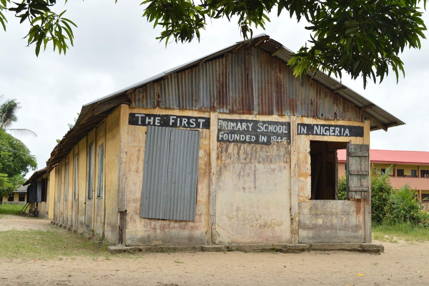 A computer laboratory at a secondary school in Lagos.