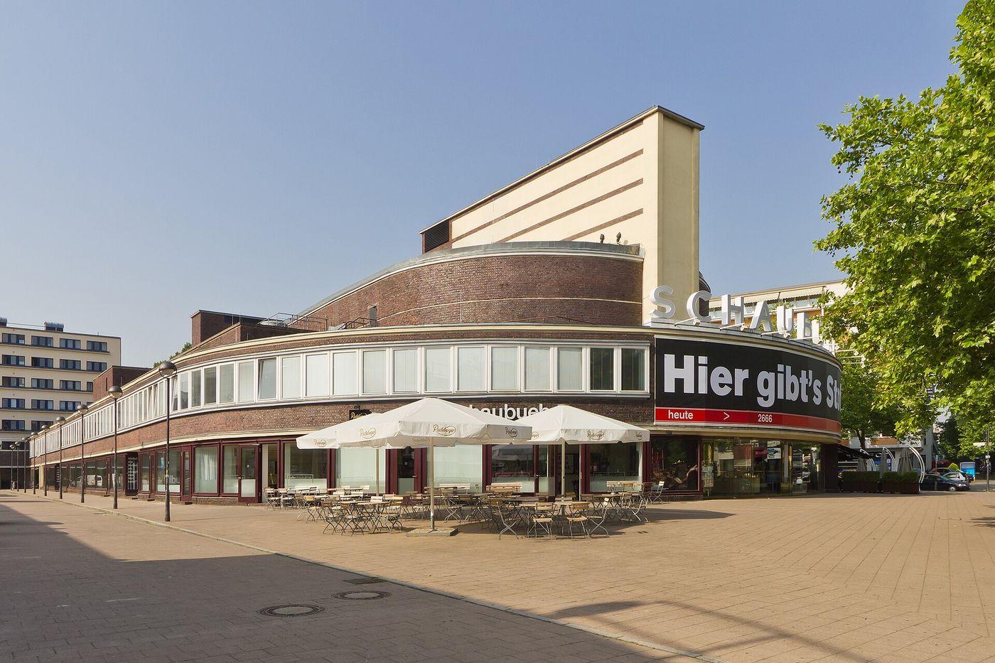 The Schaubühne on Kurfürstendamm in Berlin, where “The Weight of Water” opened on Friday.