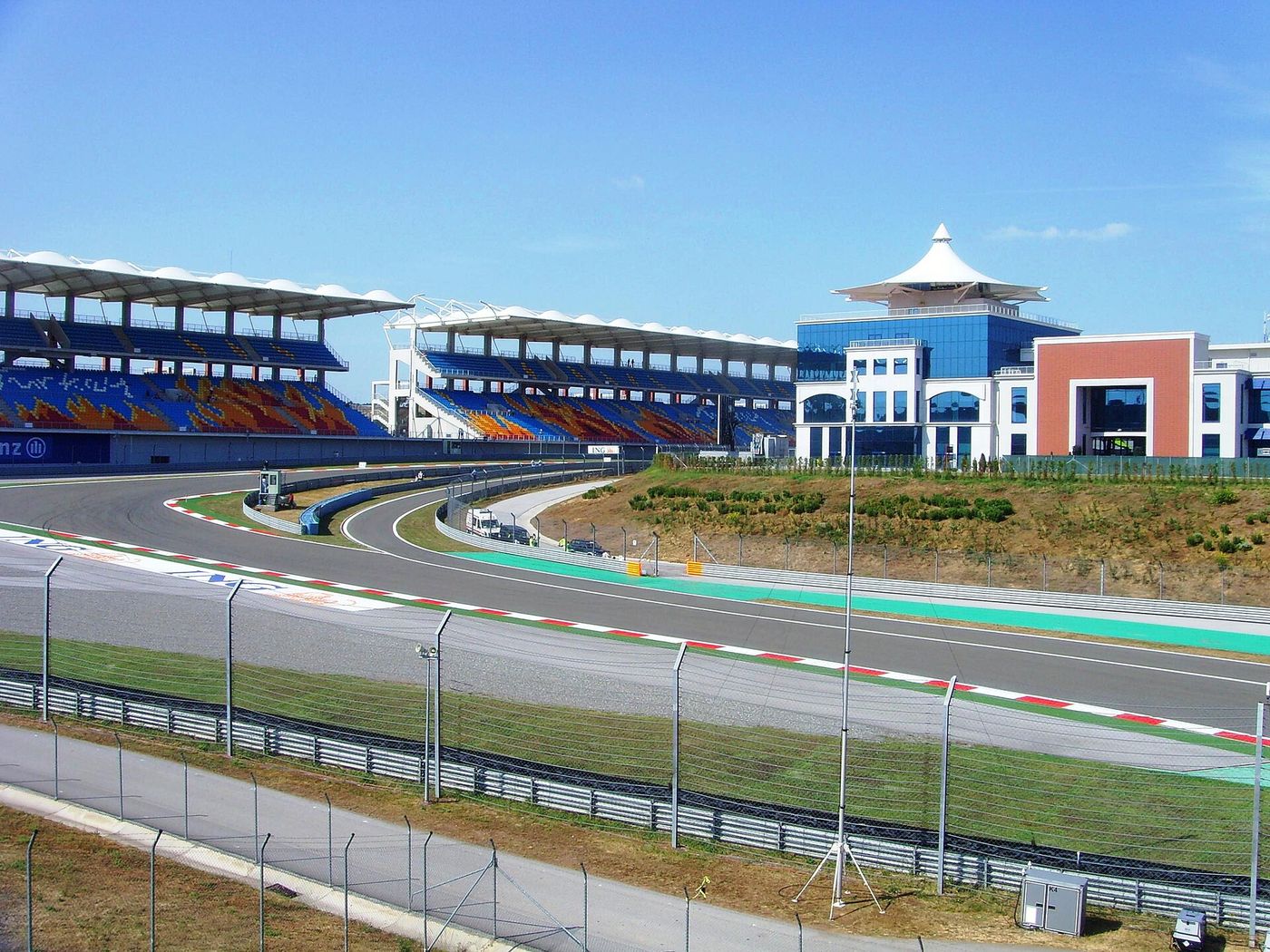The grandstands at Istanbul Park, east of the city. The circuit’s owners want a return to the Formula 1 calendar in 2028.